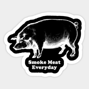 Smoke Meat Everyday (Pork) [Rx-TP] Sticker